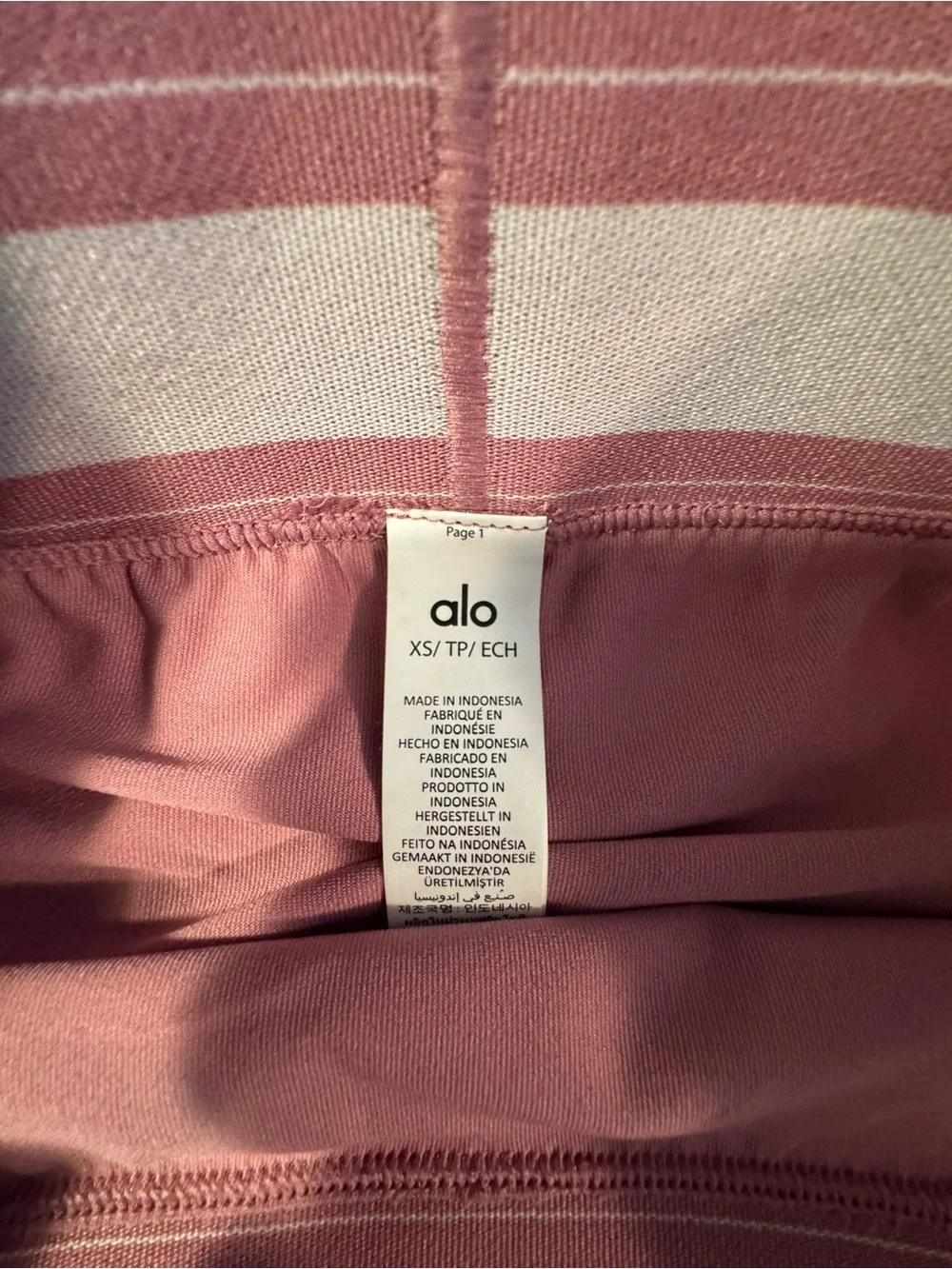 ALO Yoga Pink Wild Rose Match Point Tennis Skirt